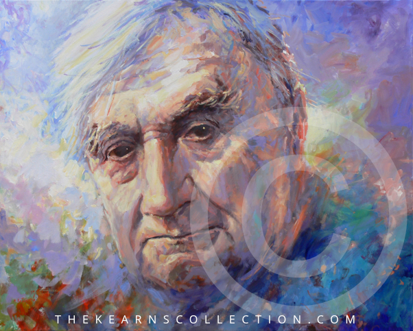 Ralph Vaughan Williams. Medium: Acrylic - Artist: Mariusz Kaldowski - Copyright: thekearnscollection.com